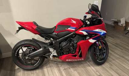 2024 Honda CBR650R motorcycle rental in Forney, TX