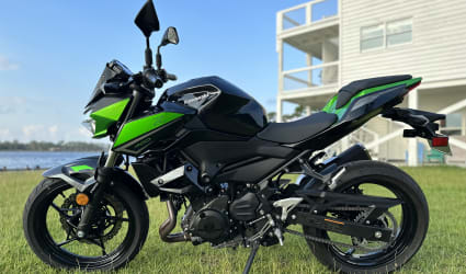 2022 Kawasaki Z400 motorcycle rental in Gulf Shores, AL