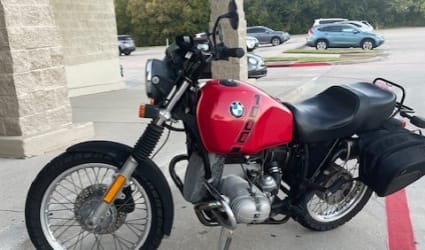 1983 BMW R 80 ST motorcycle rental in Richland Hills, TX