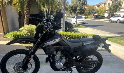 2024 Kawasaki KLX300 motorcycle rental in Irvine, CA