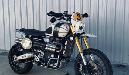 2019 Triumph Scrambler 1200 XC motorcycle rental in Los Angeles, CA