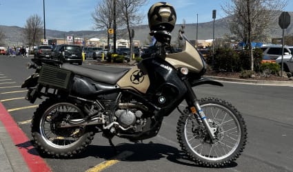 2008 Kawasaki KLR 650 motorcycle rental in Klamath Falls, OR