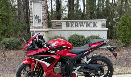 2023 Honda CBR500R motorcycle rental in Myrtle Beach, SC