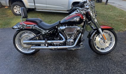 2025 Harley-Davidson Fat Boy 117 motorcycle rental in Stockbridge, GA
