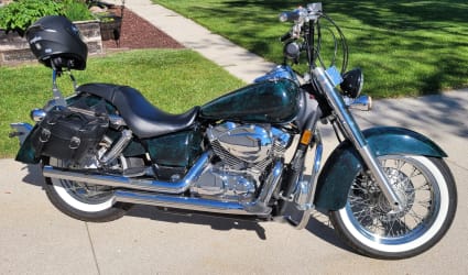 2004 Honda VT 750 Shadow Aero motorcycle rental in Plymouth, WI