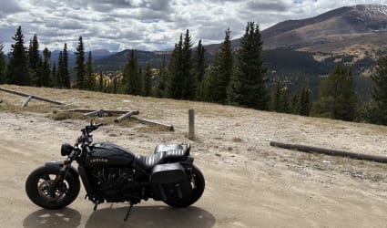 2021 Indian Scout Bobber Sixty motorcycle rental in Colorado Springs, CO