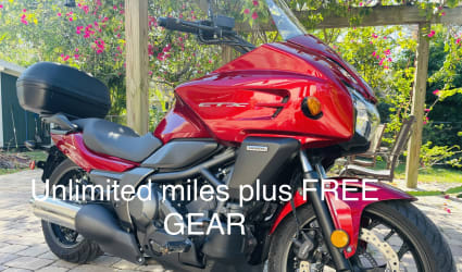 2014 Honda CTX700 DCT ABS motorcycle rental in Tampa, FL