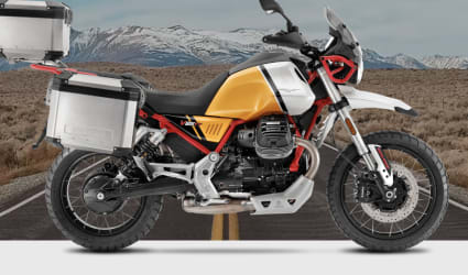 2023 Moto Guzzi V85 TT motorcycle rental in West Greenwich, RI
