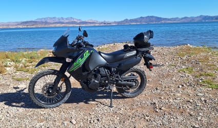 2017 Kawasaki KLR 650 motorcycle rental in Henderson, NV