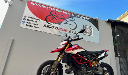 2020 Ducati Hypermotard 950 SP motorcycle rental in Los Angeles, CA
