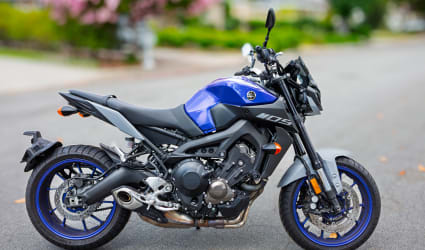 2020 Yamaha MT09TR motorcycle rental in Arcadia, CA
