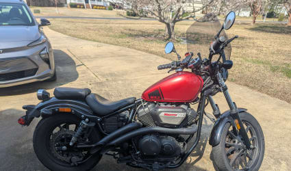 2015 Yamaha XV950 motorcycle rental in Garner, NC