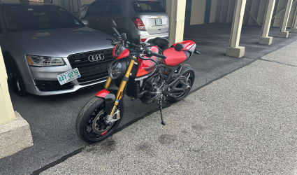 2025 Ducati Monster 937 SP motorcycle rental in Portsmouth, NH