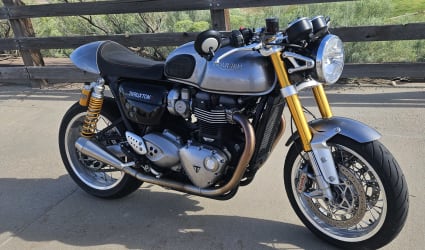 2018 Triumph Thruxton 1200 R motorcycle rental in Parker, CO