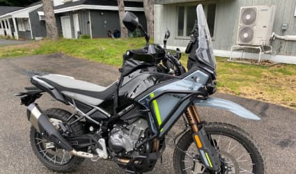 2025 CFMOTO IBEX 450 motorcycle rental in Clarendon, VT