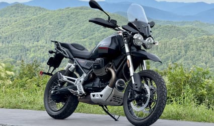 2022 Moto Guzzi V85 TT motorcycle rental in Knoxville, TN