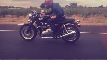2013 Triumph Thruxton motorcycle rental in Arvada, CO