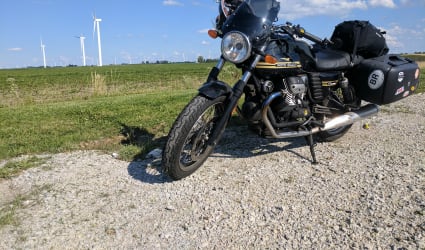 2010 Moto Guzzi V7 Classic motorcycle rental in Glencoe, IL