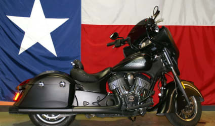 2017 Indian Motorcycle Chief Dark Horse Thunder Black Smoke motorcycle rental in Round Rock, Texas