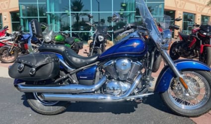 2011 Kawasaki Vulcan 900 Classic LT motorcycle rental in Scottsdale, Arizona