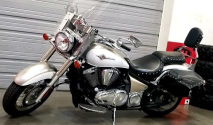 2009 Kawasaki VN900 Classic motorcycle rental in Scottsdale, Arizona