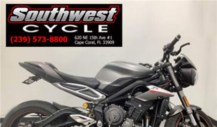 2018 Triumph Street Triple motorcycle rental in Cape Coral, FL