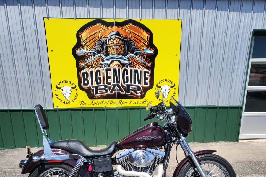 2002 HarleyDavidson FXD Dyna Super Glide Motorcycle Rental in Sturgis, SD med35dn9