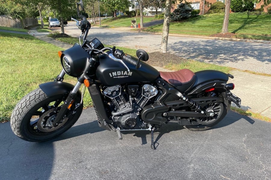 2021 Indian Scout Bobber Motorcycle Rental in Odenton, MD m95nl84e