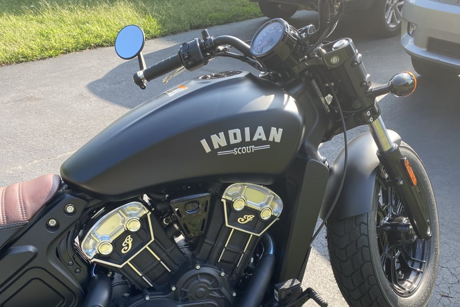 2021 Indian Scout Bobber Motorcycle Rental in Odenton, MD m95nl84e
