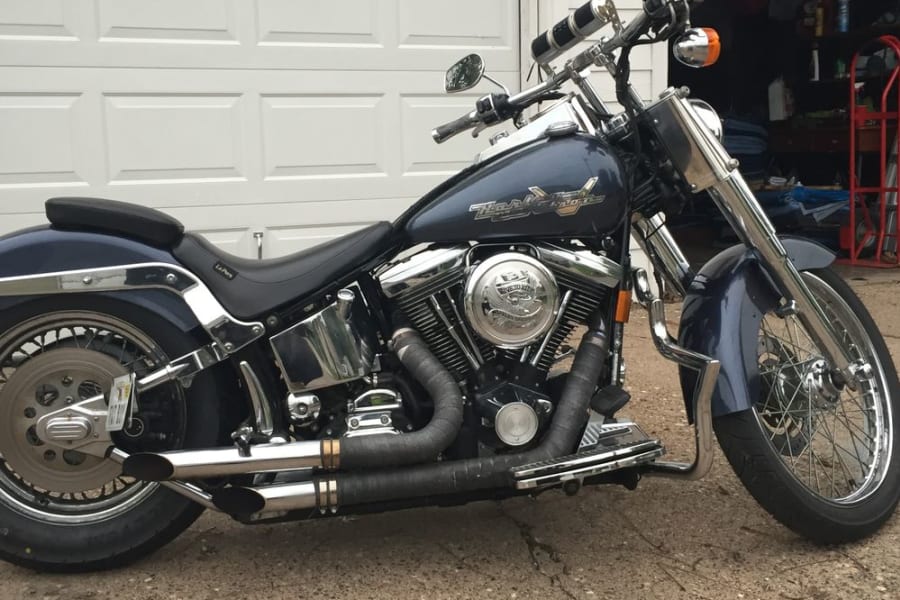 1999 Harley-Davidson Fat Boy Motorcycle Rental in Rock island, IL 