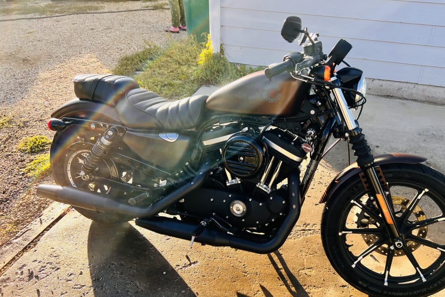 ８８３r HARLEY SPORTSTER IRON 883 - Chin Spoiler – ZEEL DESIGN