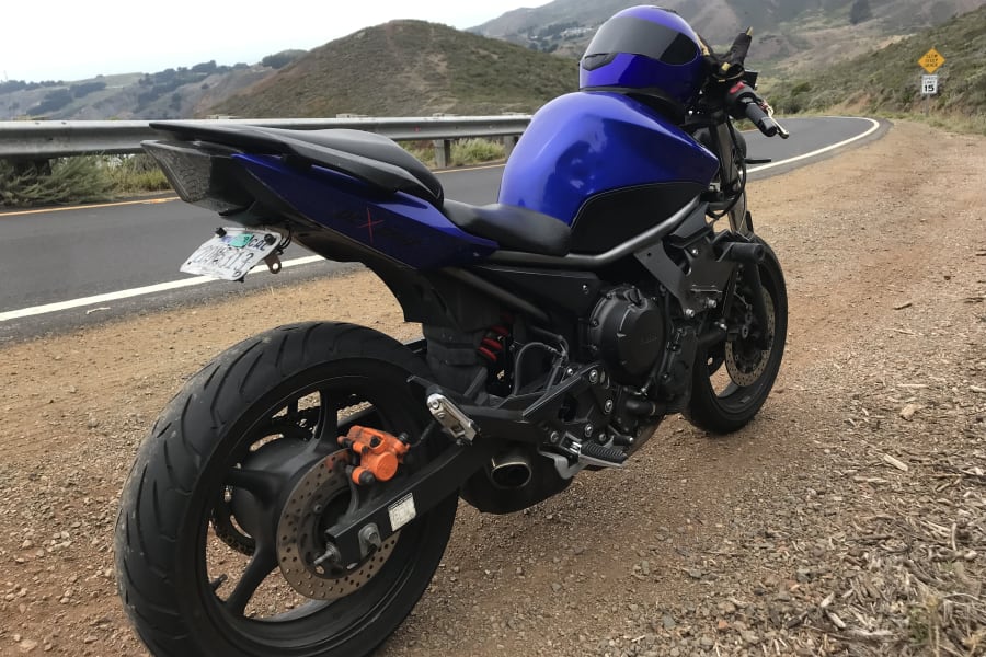 2009 Yamaha FZ6R Motorcycle Rental in San Francisco, CA m-9652z6e