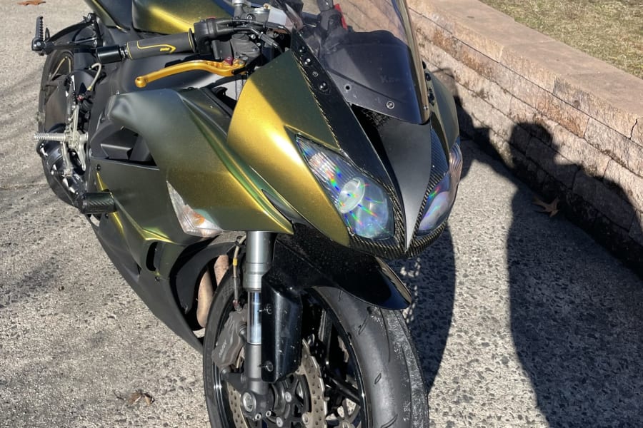 2009 Kawasaki ZX-6R Ninja Motorcycle Rental in Monroe Township, NJ 