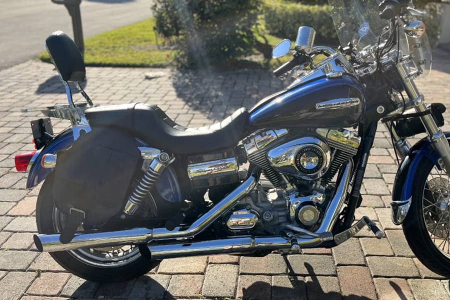 2008 Harley-Davidson FXD Dyna Super Glide Motorcycle Rental in