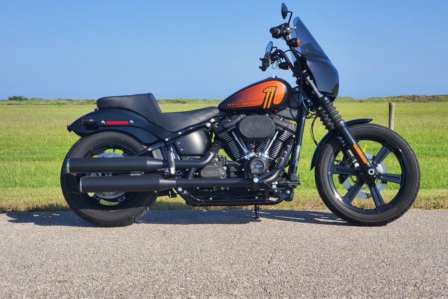 2023 HarleyDavidson Softail Street Bob Motorcycle Rental in Galveston