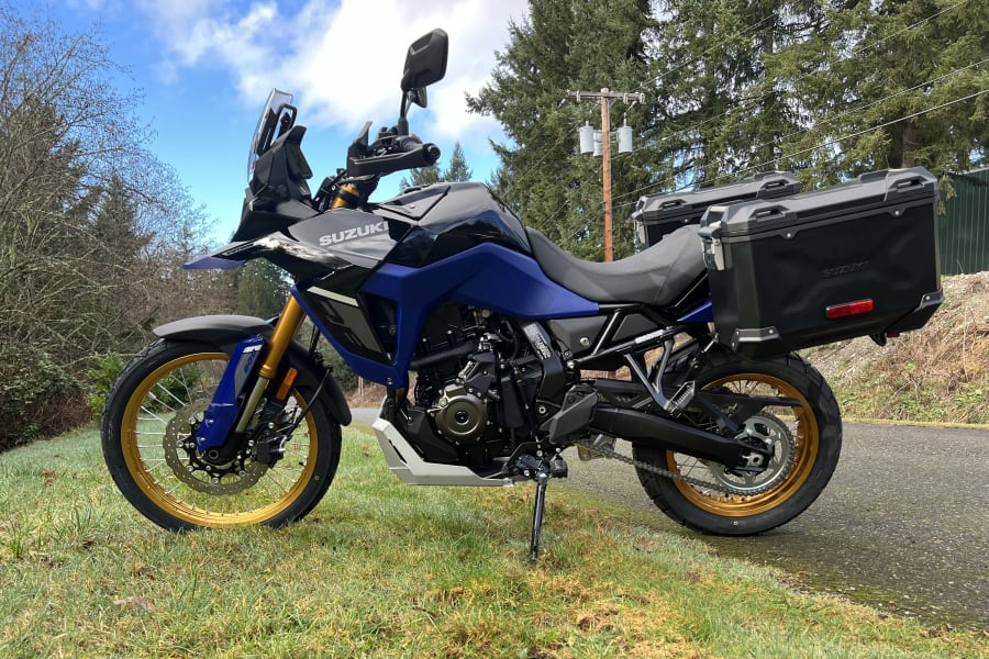 suzuki adventure motorcycle