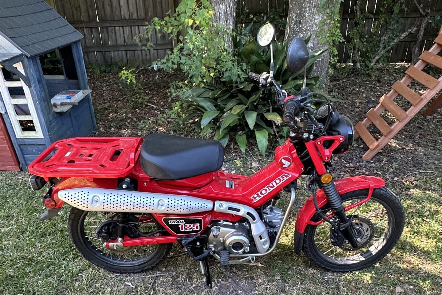 2022 Honda Trail 125 Motorcycle Rental in Gulfport, MS meqdrrz9