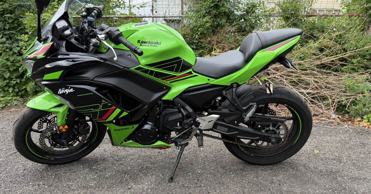 2024 Kawasaki Ninja 650 Motorcycle Rental in Newark, NJ m-edy7pn9