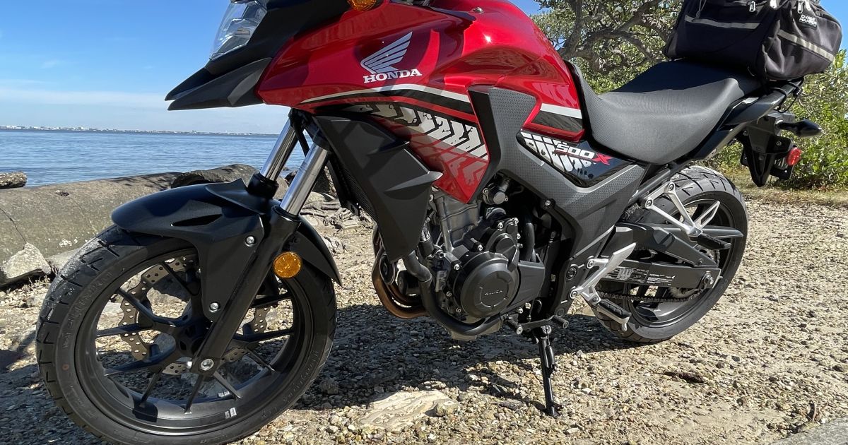 2017 Honda CB500X Motorcycle Rental in Tampa, FL m-emvgn29