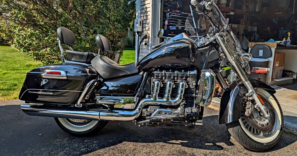 2008 Triumph Rocket III Touring Motorcycle Rental in West Warwick, RI m