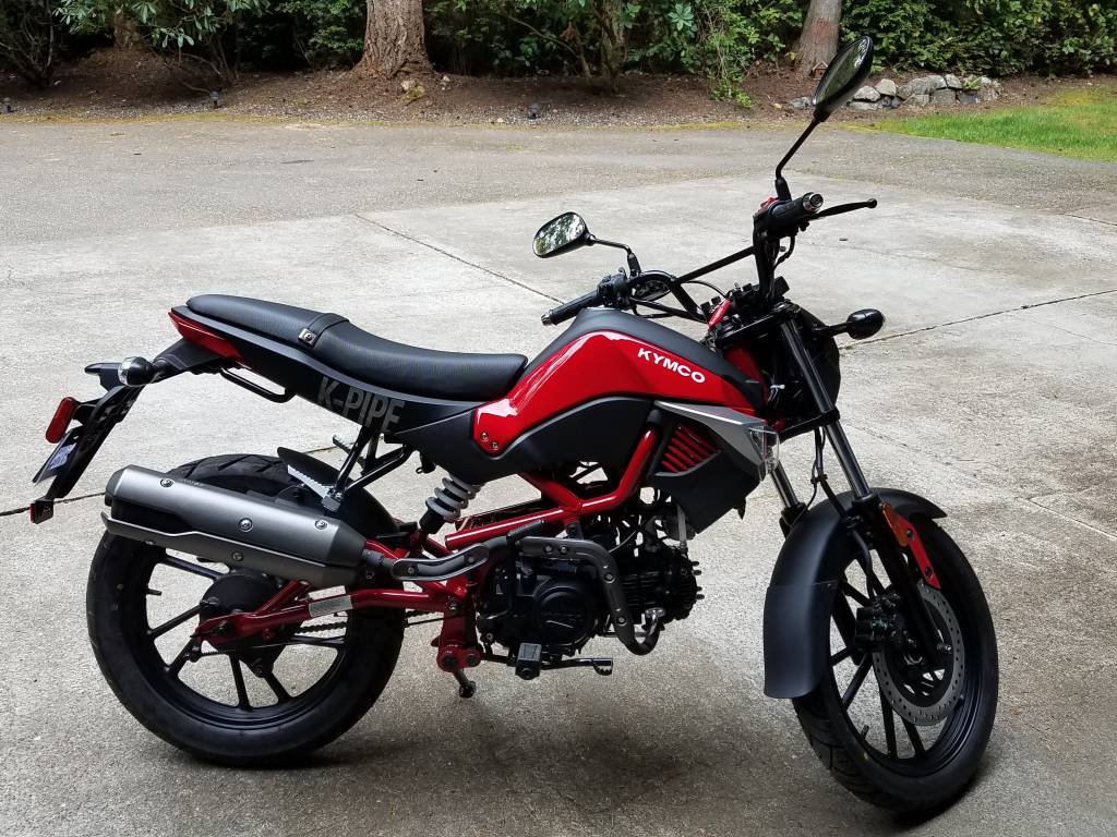 2017 Zongshen Kymco K-Pipe Motorcycle Rental in Silverdale, WA 