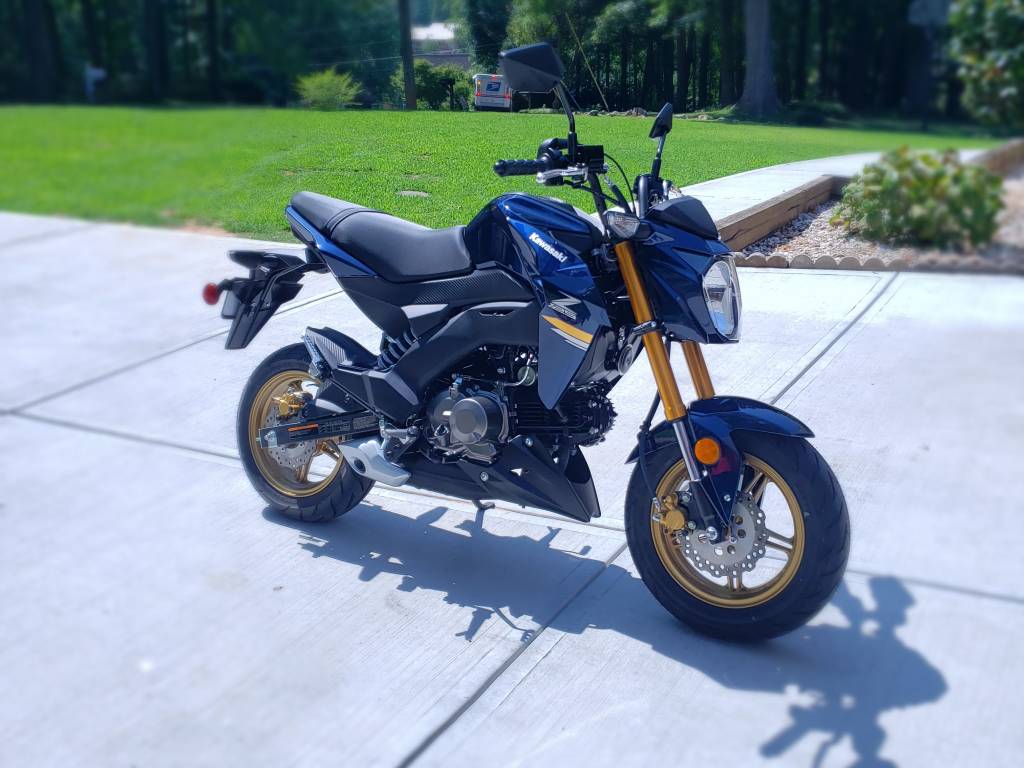 2023 Kawasaki Z125 Pro Motorcycle Rental in Lilburn, GA m-94z7l89