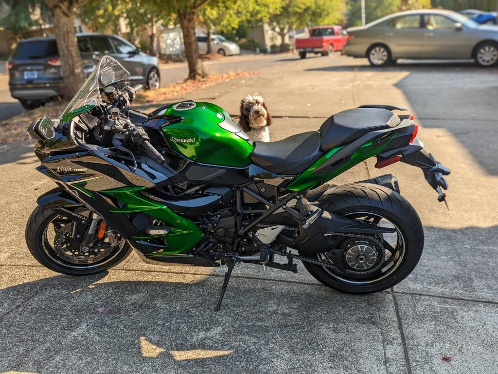 売り大阪IXRACE KAWASAKI Ninja H2 SX/XE \'18 MK2 コニカルショート スリップオン マフラー マフラー本体（社外）