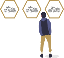 Find a rental motorcycle