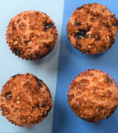 toffee & butterscotch muffins