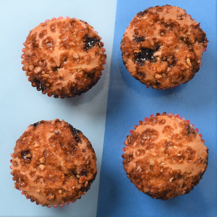 toffee & butterscotch muffins