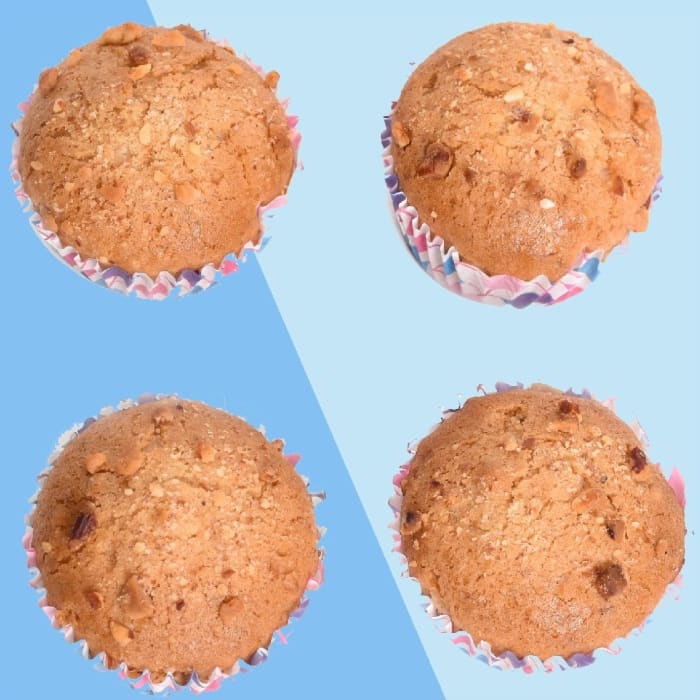 vanilla almond muffins