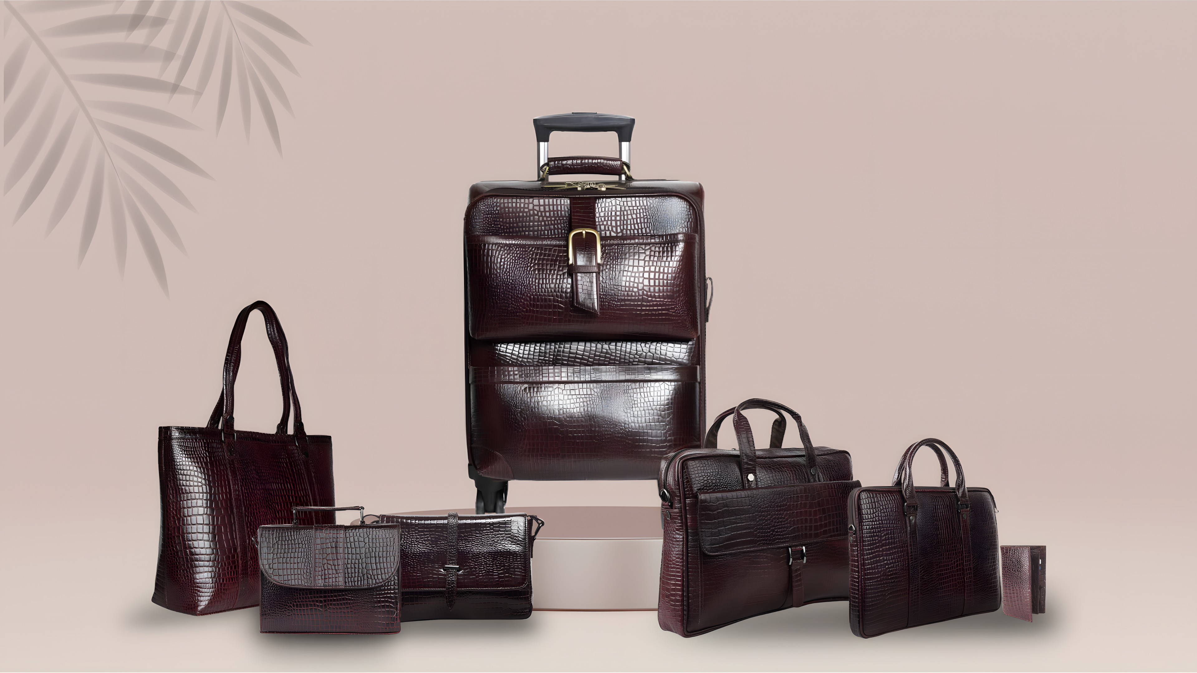 two sapiens leather collection