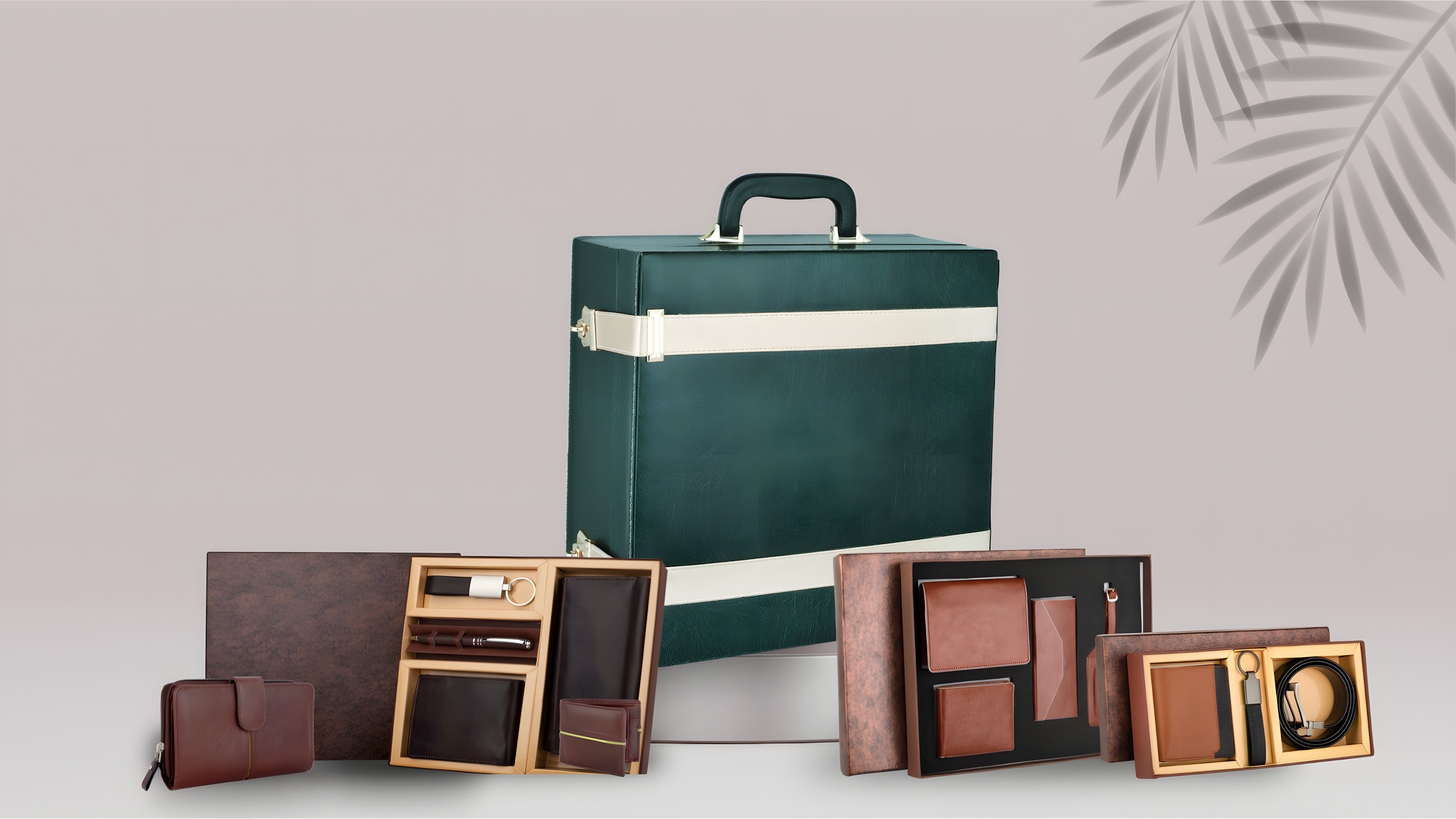 two sapiens leather collection