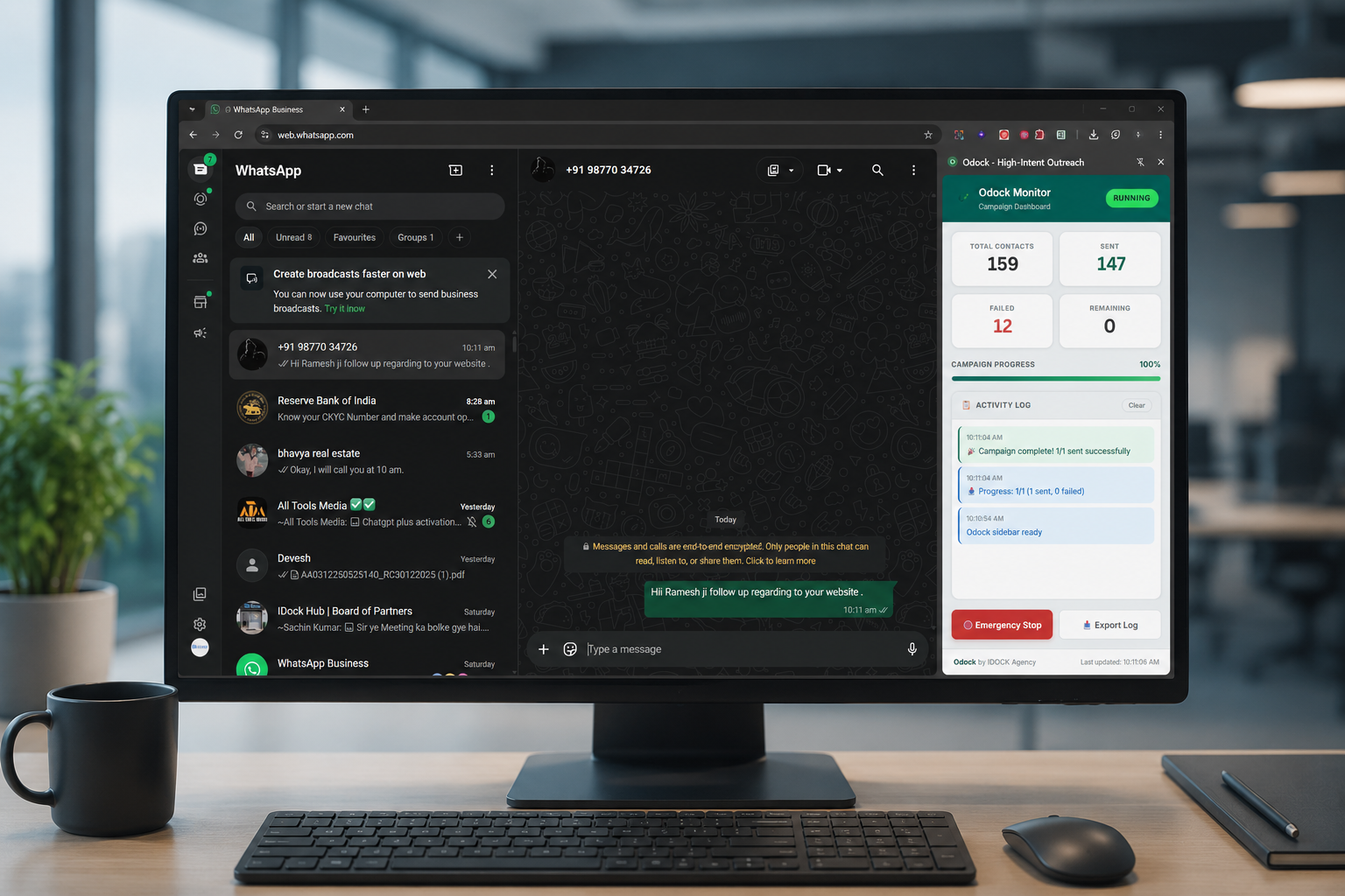 Automated Outreach & Hyper-Personalized Follow-Up System